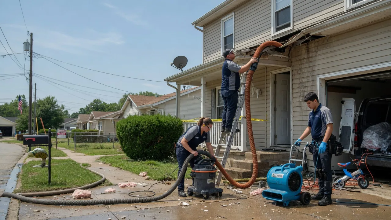 Water Damage Restoration in Petal, MS near me